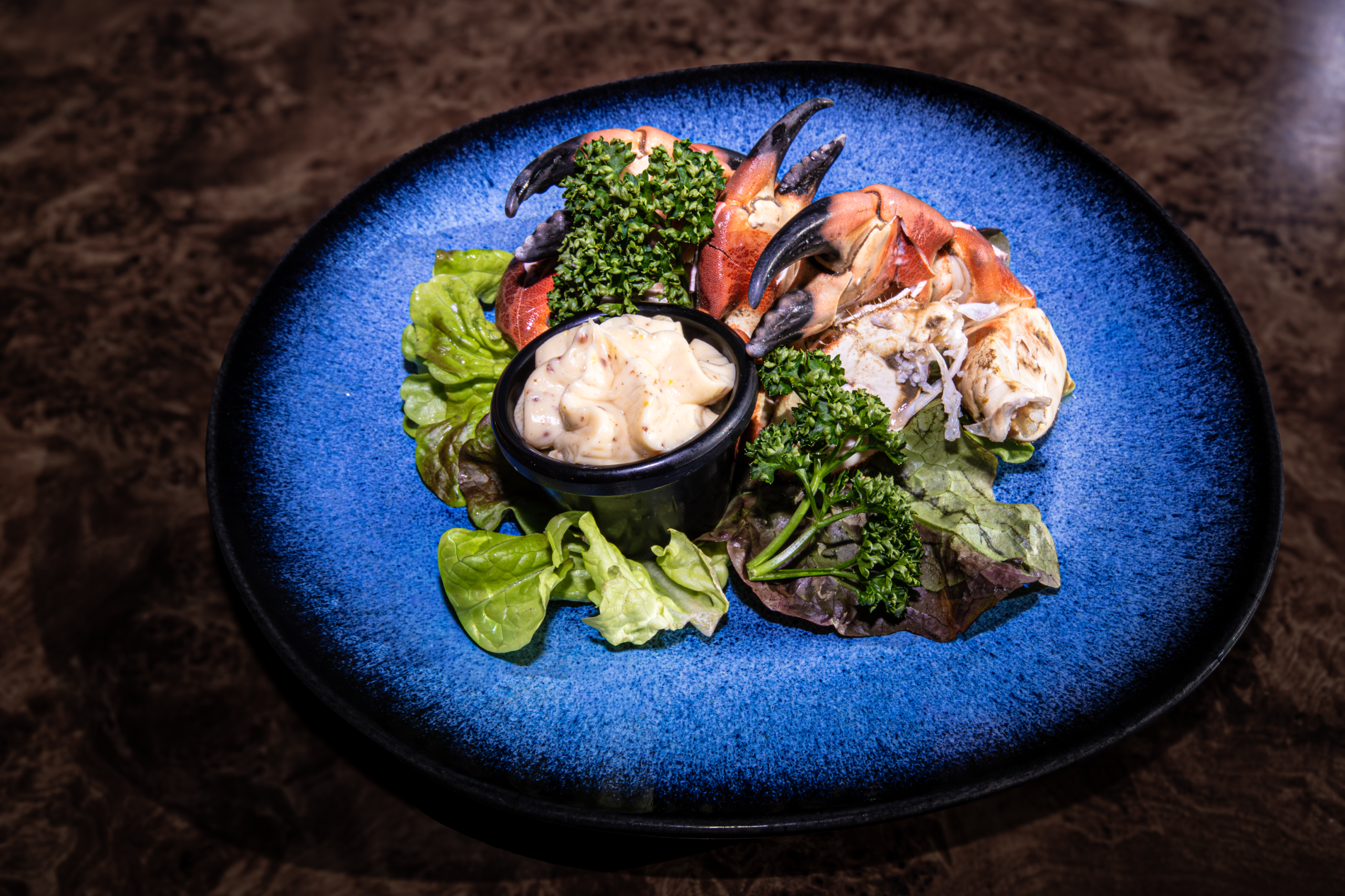 Assiettes de pinces de tourteaux Assiettes de pinces de tourteaux